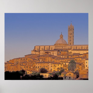 Poster Europe, Italie, Toscane, Sienne. 13ème siècle 3