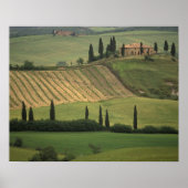 Poster Europe, Italie, Toscane, Val d'Orcia, Toscane (Devant)