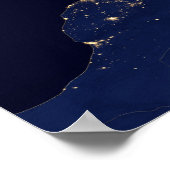 Poster Europe nocturne (Coin)