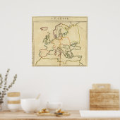 Poster Europe par religion 2 (Cuisine)