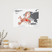 Poster Europe Selon l'Autriche (Cuisine)