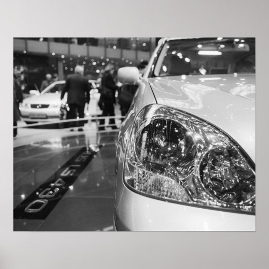 Poster Europe, Suisse, Genève. Salon de l'automobile de G (Devant)