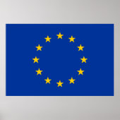 Poster European Union EU Flag (Devant)