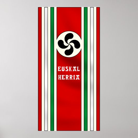 Poster Euskal Herria Imprimer (Devant)