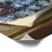 Poster Eva Gonzales - Le Bouquet des fleurs (Coin)