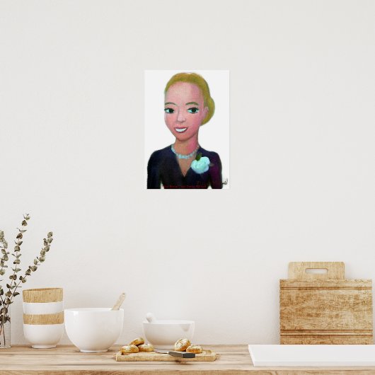 Poster Eva Perón (Cuisine)