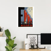 Poster Évacuer Madrid (1937)_Poster de propagande (Bureau à domicile)