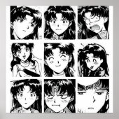 Poster Evangelion Misato (Devant)