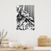 Poster Evangelion Unit 01 Berserk Manga (Cuisine)