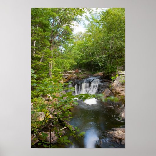 Poster Evans Falls, Maine (Devant)