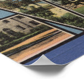 Poster Evanston, Illinois - Scènes de grandes lettres (Coin)