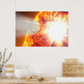 Poster Evaporation de l'atmosphère de Hd 189733b (Cuisine)