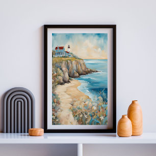 Poster Évasion du phare de la falaise