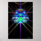 Poster Évasion fractale (Devant)