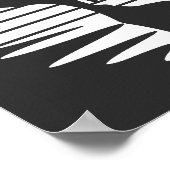 Poster Eve Met Une Pomme À Adam, Version Blanche 2/3 (Coin)