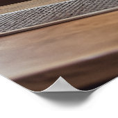 Poster Éveil brassé : Bulldog Derrière les haricots (Coin)