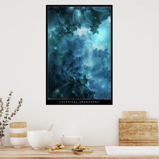 Poster Éveil céleste (Cuisine)