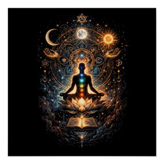 Poster Éveil du cosmos intérieur (Devant)