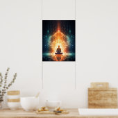 Poster Éveil spirituel inspirant (Cuisine)