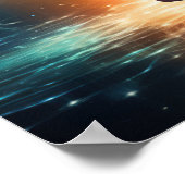 Poster Éveil spirituel inspirant (Coin)