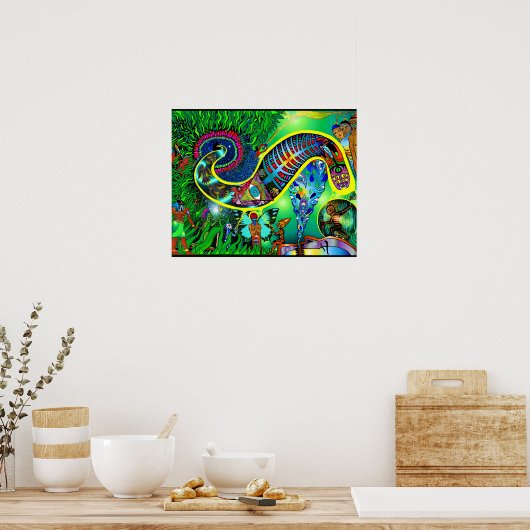 Poster Éveil StarSeed (impression) (Cuisine)