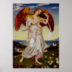 Poster Evelyn De Morgan - Eros