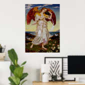 Poster Evelyn De Morgan - Eros (Bureau à domicile)