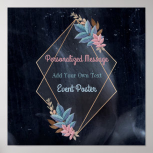 Poster Événement Floral