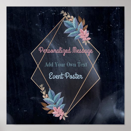 Poster Événement Floral (Devant)