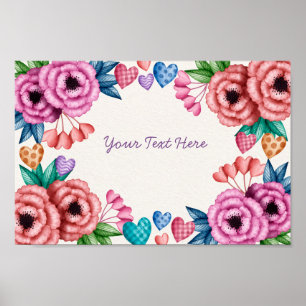 Poster Événement Floral