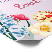 Poster Événement Floral (Coin)
