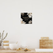 Poster Événement Floral (Cuisine)
