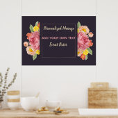 Poster Événement Floral (Cuisine)