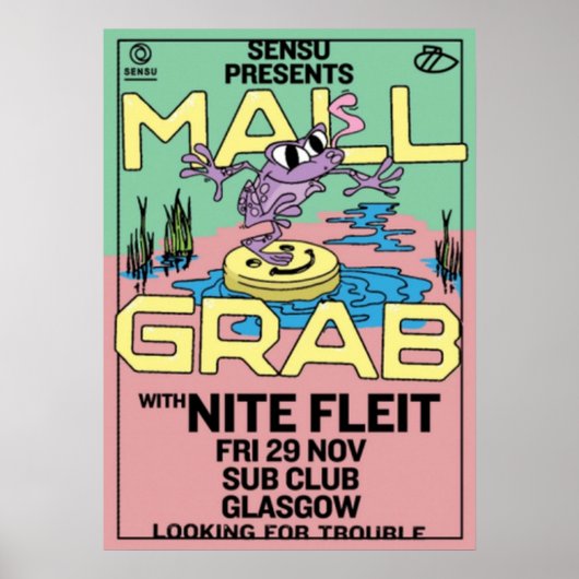 Poster Événement Mall Grab (Devant)