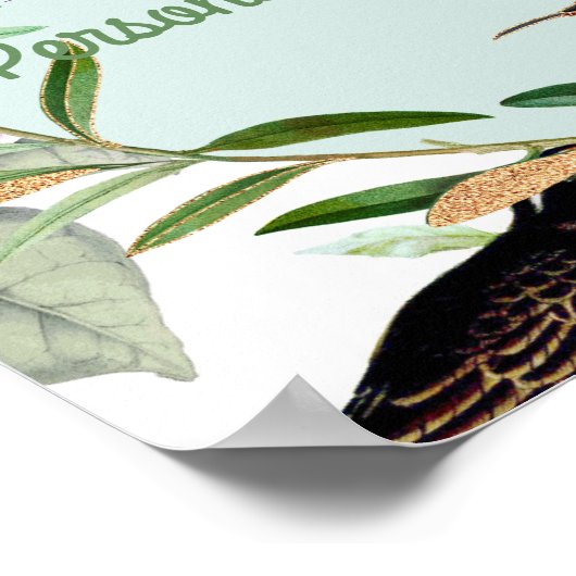 Poster Événement oiseaux (Coin)