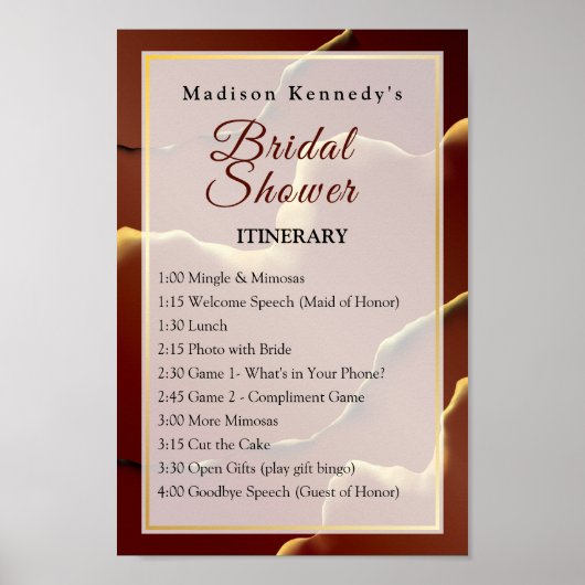 Poster Événements de Fête de Mariage Amusants et Fantasti (Devant)