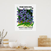 Poster Evening Scented Stocks (Cuisine)