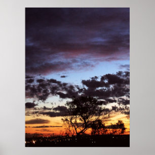 Poster "Evening Skies"