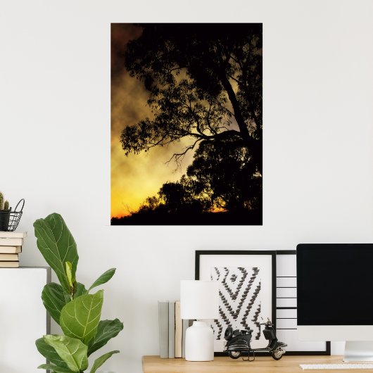 Poster Eveningscapes (Bureau à domicile)