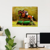Poster Eventer - Cheval Art (Bureau à domicile)