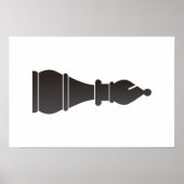 Poster Évêque noir (Devant)