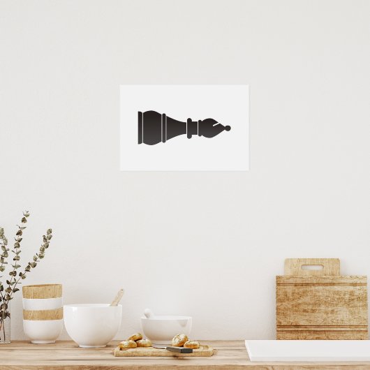 Poster Évêque noir (Cuisine)