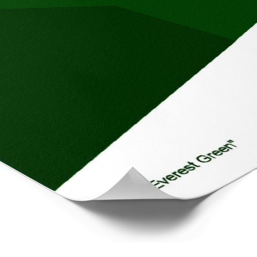 Poster Everest Green - Art Gallery Selection (Coin)