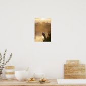Poster Everglades Great Blue Heron (Cuisine)
