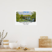 Poster Everglades National Park Florida, Watercolor (Cuisine)