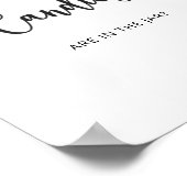 Poster Evergreen combien de bonbons (Coin)