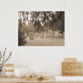 Poster Evergreens Et Gravestones (Cuisine)