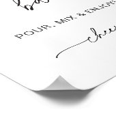 Poster EVERLEIGH Lemonade Bar Bébé / Panneau Fête des mar (Coin)