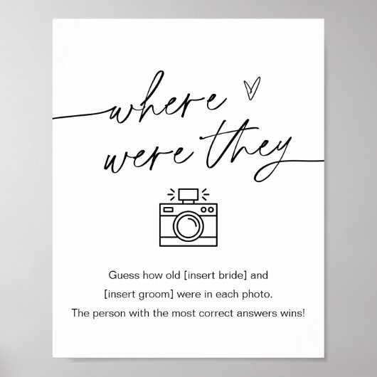 Poster EVERLEIGH Où Étaient-Ils Jeu Photo (Devant)