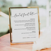 EVERLEIGH Panneau de signalisation de dessert Amou